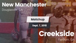 Matchup: New Manchester High vs. Creekside  2018