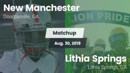 Matchup: New Manchester High vs. Lithia Springs  2019