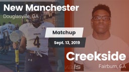 Matchup: New Manchester High vs. Creekside  2019