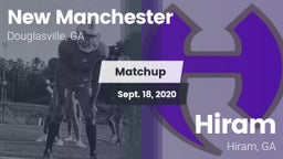 Matchup: New Manchester High vs. Hiram  2020