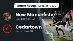 Recap: New Manchester  vs. Cedartown  2020