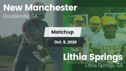 Matchup: New Manchester High vs. Lithia Springs  2020