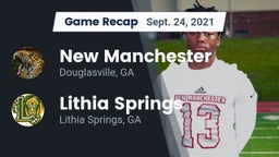 Recap: New Manchester  vs. Lithia Springs  2021