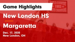 New London HS vs Margaretta  Game Highlights - Dec. 17, 2020