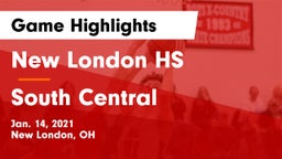 New London HS vs South Central  Game Highlights - Jan. 14, 2021