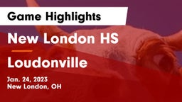 New London HS vs Loudonville  Game Highlights - Jan. 24, 2023