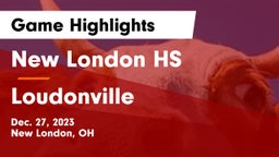 New London HS vs Loudonville  Game Highlights - Dec. 27, 2023