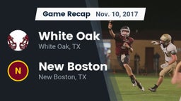 Recap: White Oak  vs. New Boston  2017
