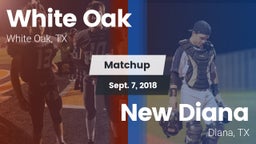 Matchup: White Oak High vs. New Diana  2018