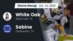 Recap: White Oak  vs. Sabine  2020