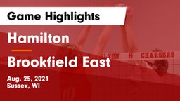 Hamilton  vs Brookfield East  Game Highlights - Aug. 25, 2021