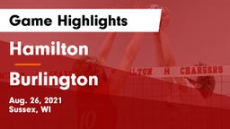 Hamilton  vs Burlington Game Highlights - Aug. 26, 2021