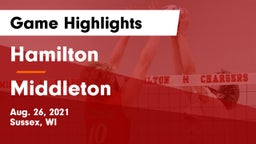 Hamilton  vs Middleton Game Highlights - Aug. 26, 2021