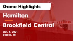Hamilton  vs Brookfield Central  Game Highlights - Oct. 6, 2021