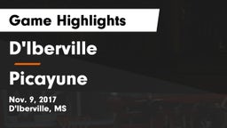 D'Iberville  vs Picayune  Game Highlights - Nov. 9, 2017