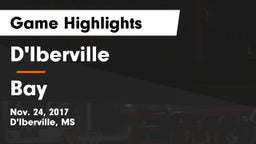 D'Iberville  vs Bay  Game Highlights - Nov. 24, 2017
