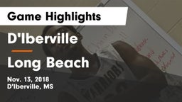 D'Iberville  vs Long Beach  Game Highlights - Nov. 13, 2018