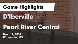 D'Iberville  vs Pearl River Central  Game Highlights - Nov. 19, 2018
