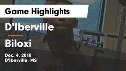 D'Iberville  vs Biloxi  Game Highlights - Dec. 4, 2018