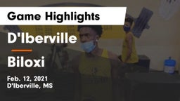 D'Iberville  vs Biloxi  Game Highlights - Feb. 12, 2021