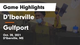 D'Iberville  vs Gulfport  Game Highlights - Oct. 28, 2021