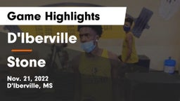 D'Iberville  vs Stone  Game Highlights - Nov. 21, 2022