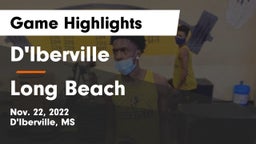 D'Iberville  vs Long Beach  Game Highlights - Nov. 22, 2022