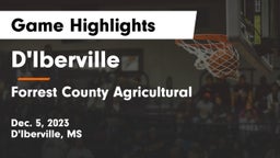 D'Iberville  vs Forrest County Agricultural  Game Highlights - Dec. 5, 2023