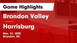 Brandon Valley  vs Harrisburg  Game Highlights - Nov. 21, 2020