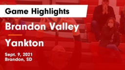 Brandon Valley  vs Yankton  Game Highlights - Sept. 9, 2021