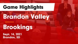 Brandon Valley  vs Brookings  Game Highlights - Sept. 14, 2021