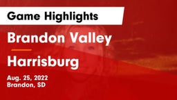 Brandon Valley  vs Harrisburg  Game Highlights - Aug. 25, 2022
