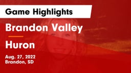 Brandon Valley  vs Huron  Game Highlights - Aug. 27, 2022