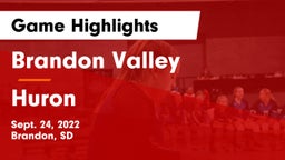Brandon Valley  vs Huron  Game Highlights - Sept. 24, 2022