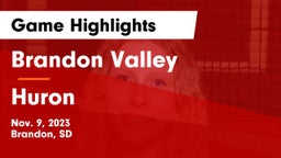 Brandon Valley  vs Huron  Game Highlights - Nov. 9, 2023