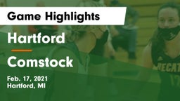 Hartford  vs Comstock  Game Highlights - Feb. 17, 2021