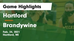Hartford  vs Brandywine  Game Highlights - Feb. 24, 2021