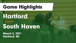 Hartford  vs South Haven  Game Highlights - March 5, 2021