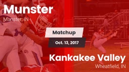 Matchup: Munster  vs. Kankakee Valley  2017