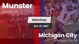 Matchup: Munster  vs. Michigan City  2017