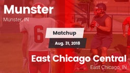 Matchup: Munster  vs. East Chicago Central  2018