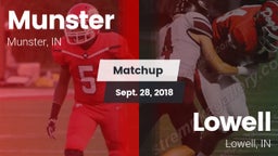Matchup: Munster  vs. Lowell  2018