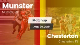 Matchup: Munster  vs. Chesterton  2019
