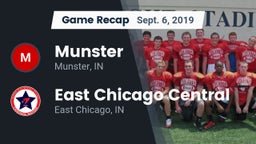 Recap: Munster  vs. East Chicago Central  2019