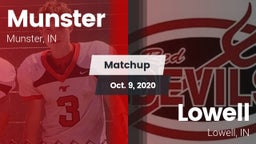 Matchup: Munster  vs. Lowell  2020