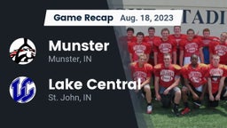 Recap: Munster  vs. Lake Central  2023