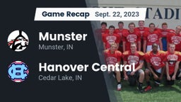 Recap: Munster  vs. Hanover Central  2023