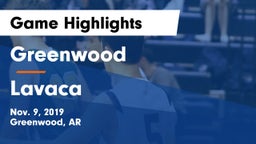 Greenwood  vs Lavaca  Game Highlights - Nov. 9, 2019