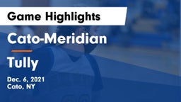 Cato-Meridian  vs Tully   Game Highlights - Dec. 6, 2021