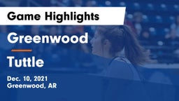 Greenwood  vs Tuttle Game Highlights - Dec. 10, 2021